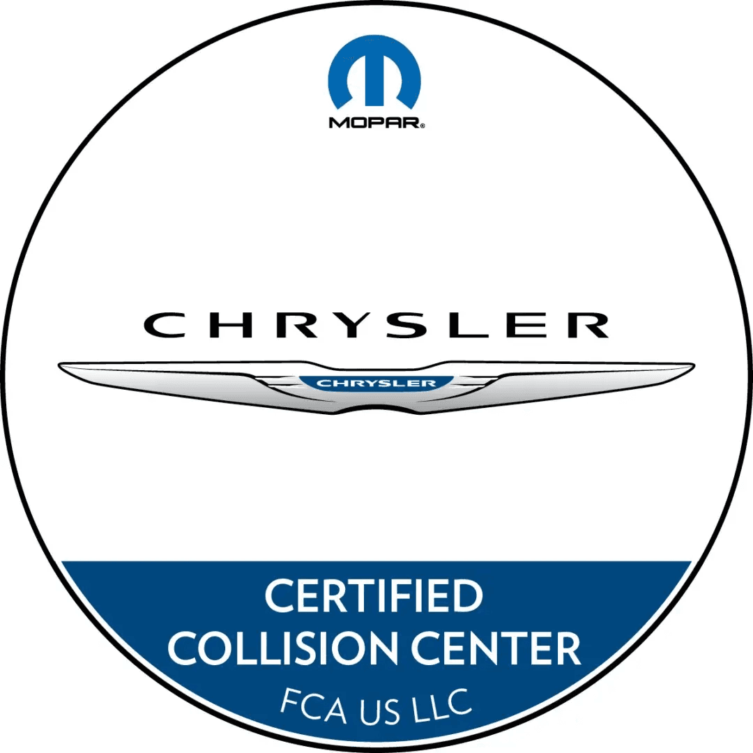 Chrysler Certified Collision Center logo