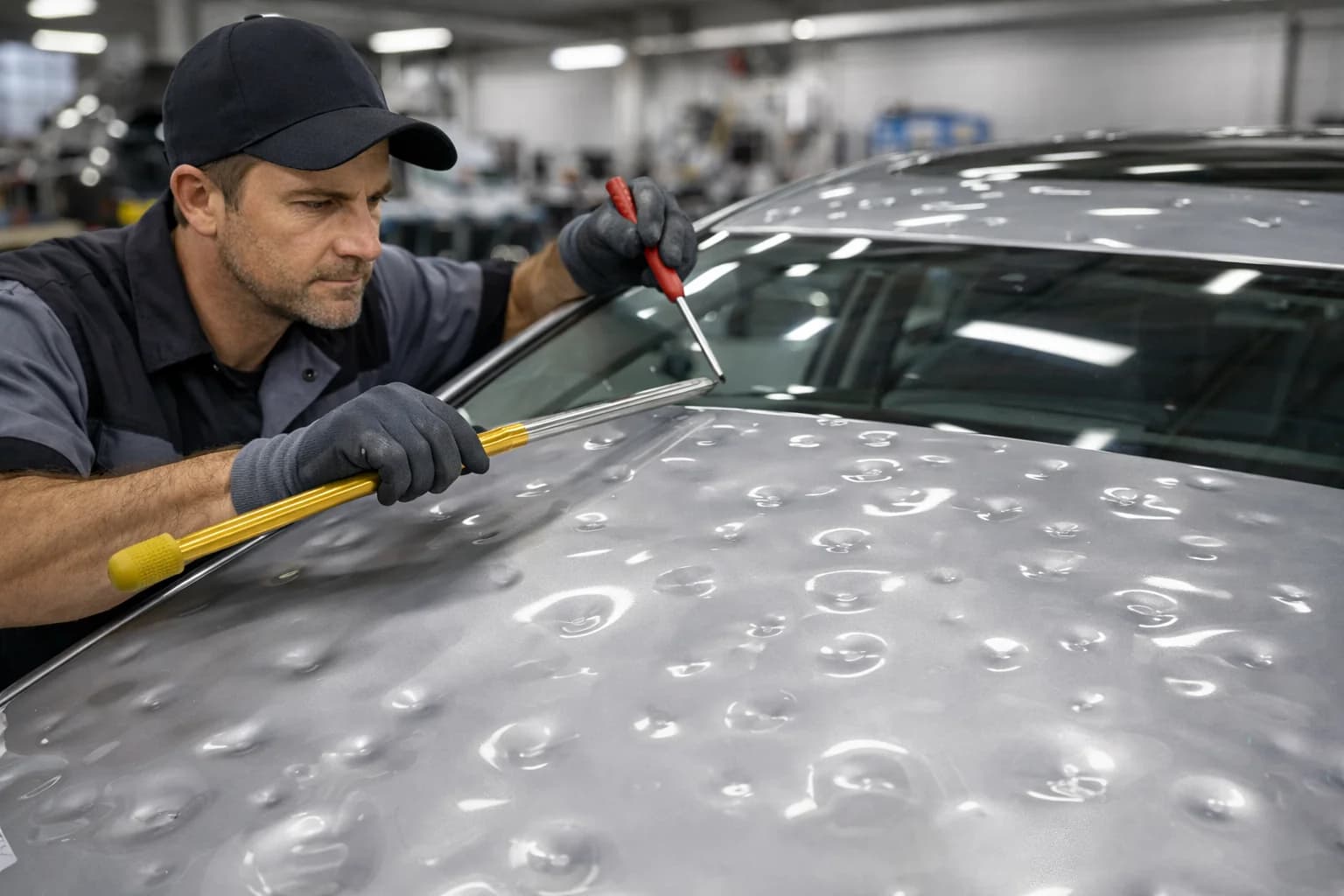 Professional hail repair service at JA Collision in Lytle TX