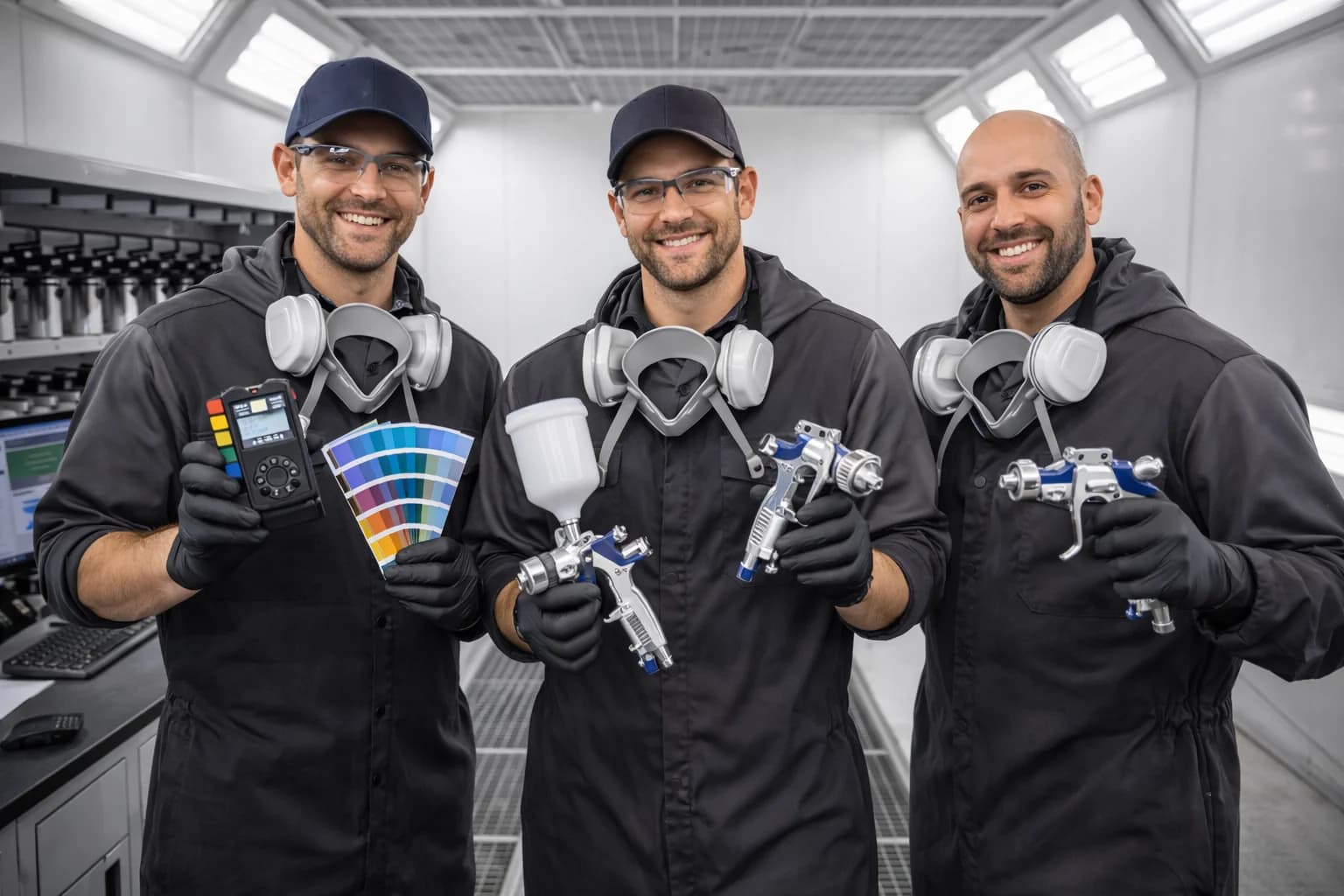 Paint Specialists and Color Matching Experts at JA Collision